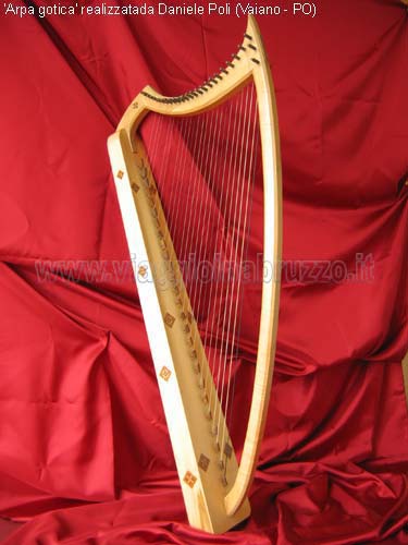 003.jpg - 003.jpg - STRUMENTI A CORDA (STRING INSTRUMENTS): Arpa Gotica